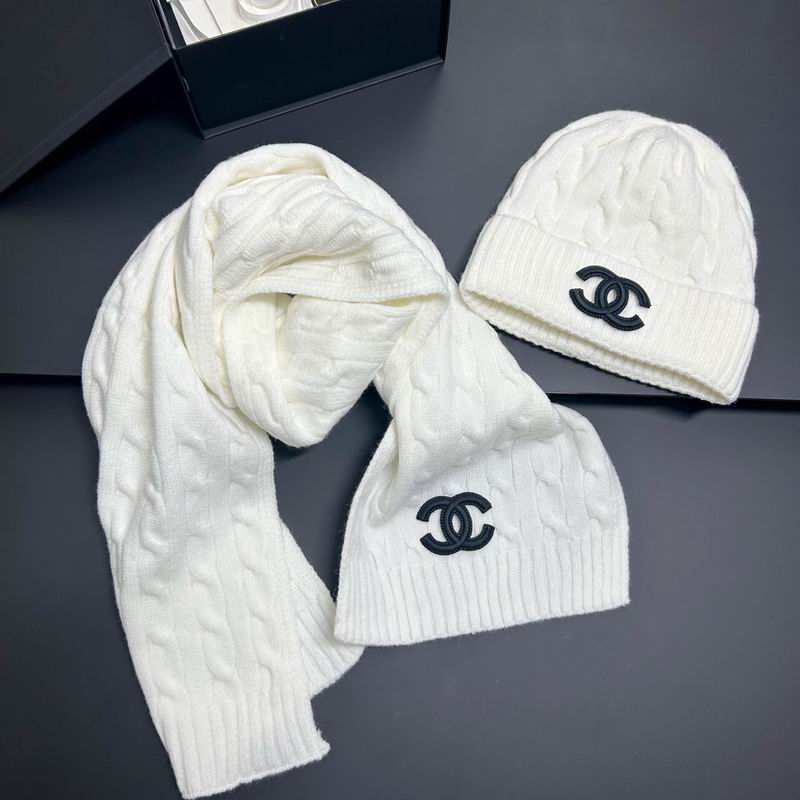 Chanel scarf hat dx (192)