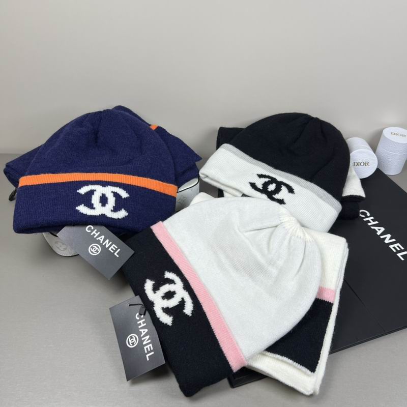 Chanel scarf hat dx (26)