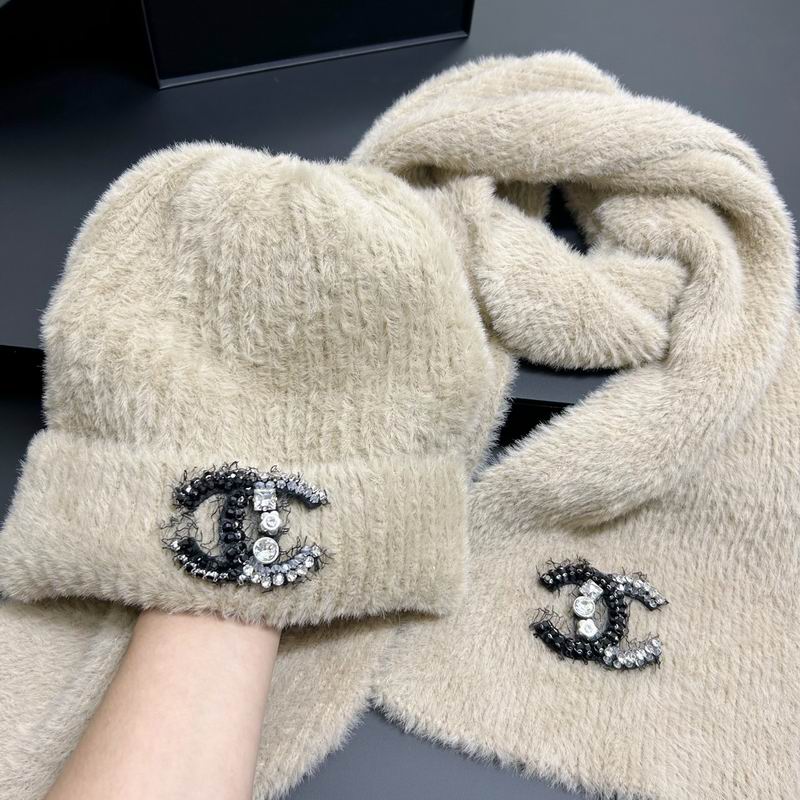 Chanel scarf hat dx (31)