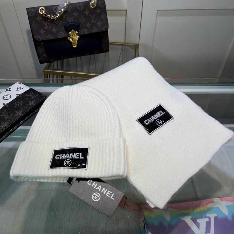 Chanel scarf hat dx (33)