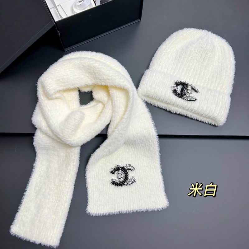 Chanel scarf hat dx (33)