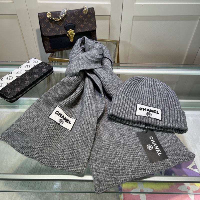 Chanel scarf hat dx (35)