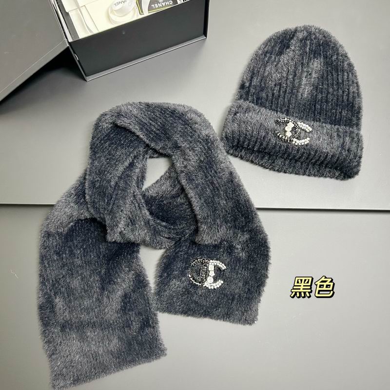 Chanel scarf hat dx (36)