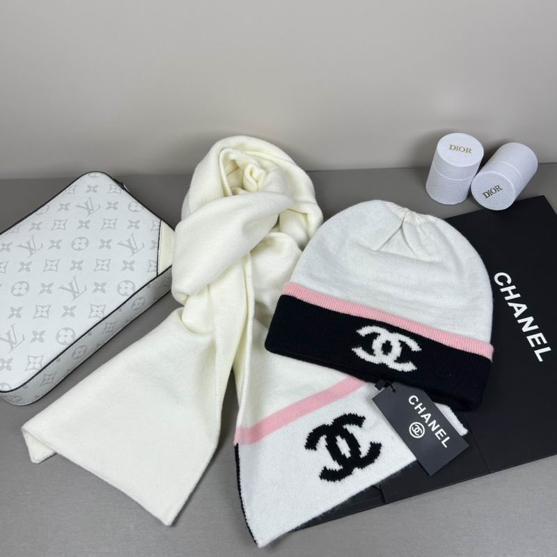 Chanel scarf hat dx (4)