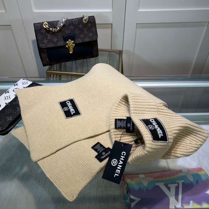 Chanel scarf hat dx (45)