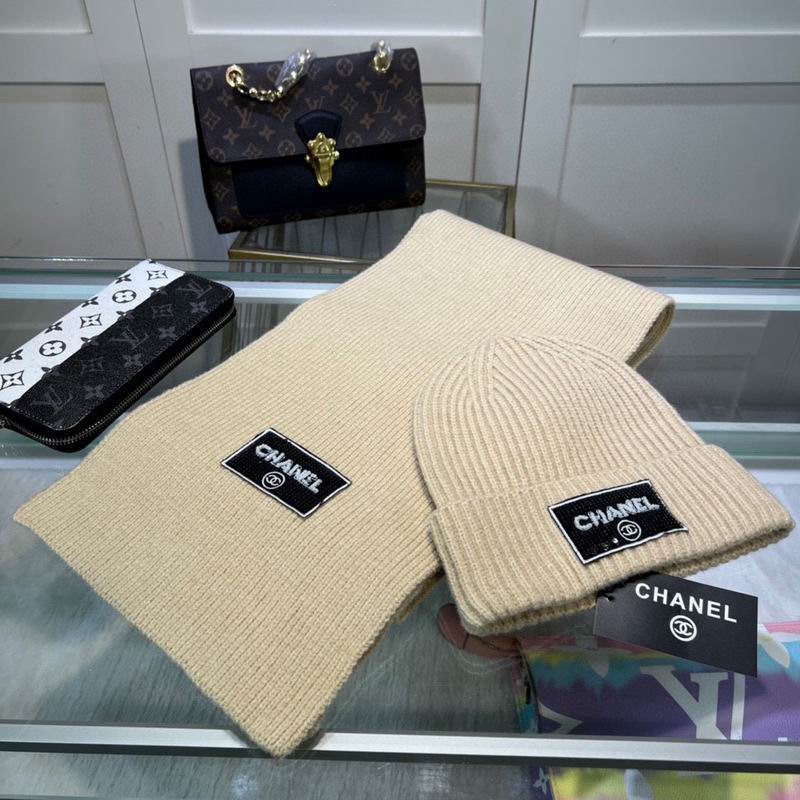 Chanel scarf hat dx (46)