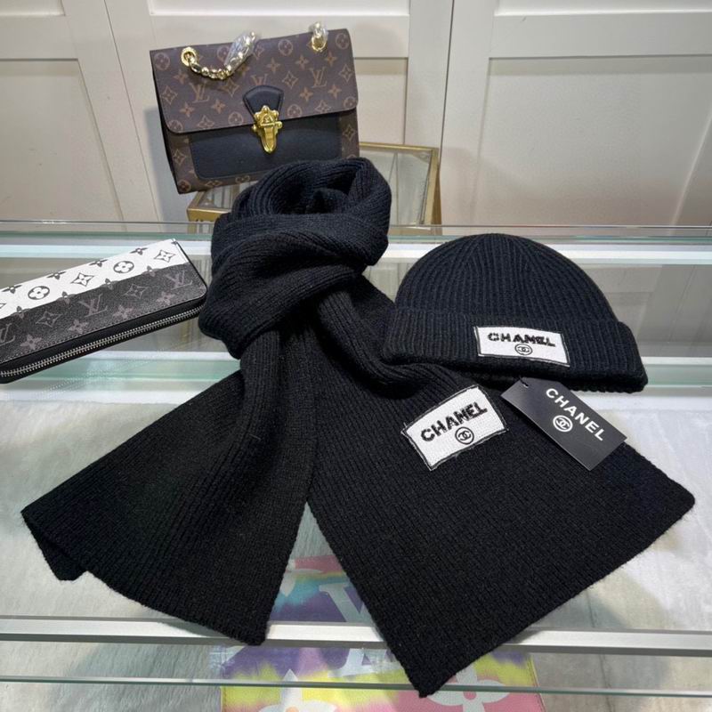 Chanel scarf hat dx (47)