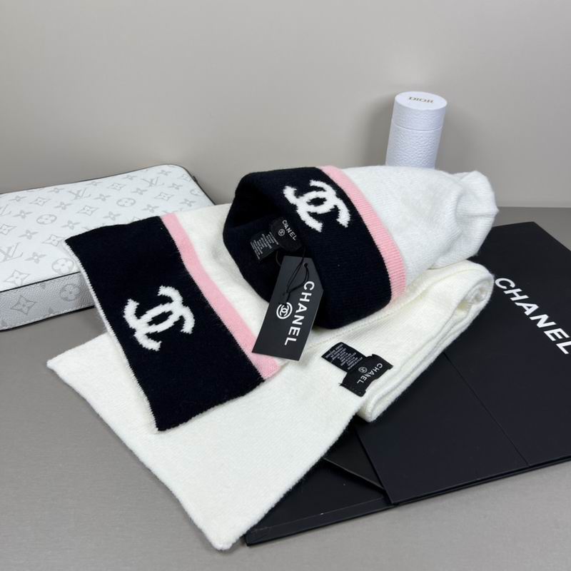 Chanel scarf hat dx (5)