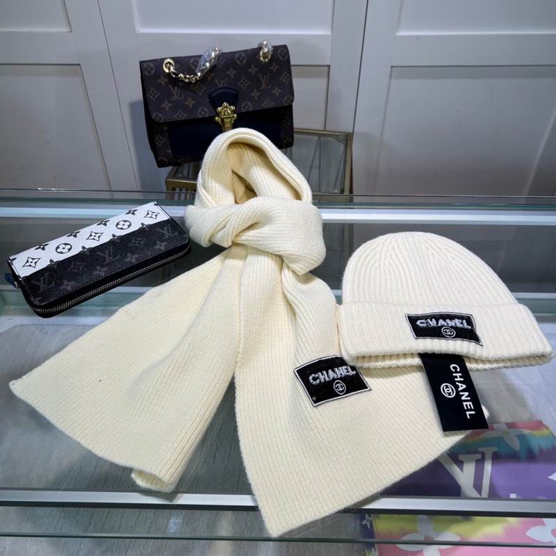 Chanel scarf hat dx (50)