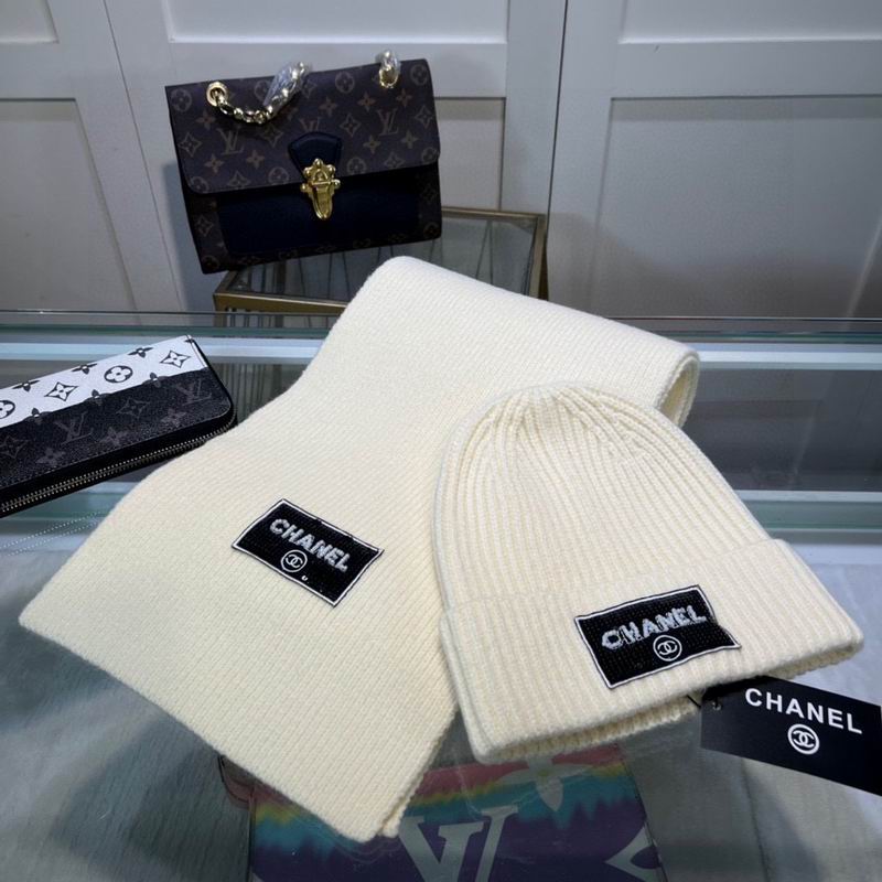 Chanel scarf hat dx (51)