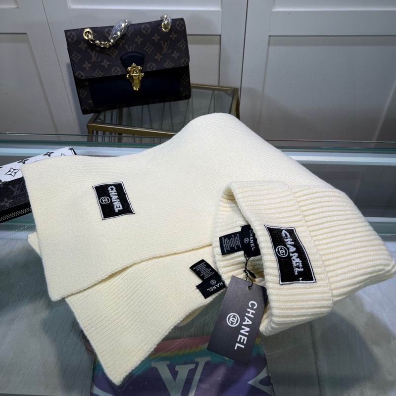 Chanel scarf hat dx (52)