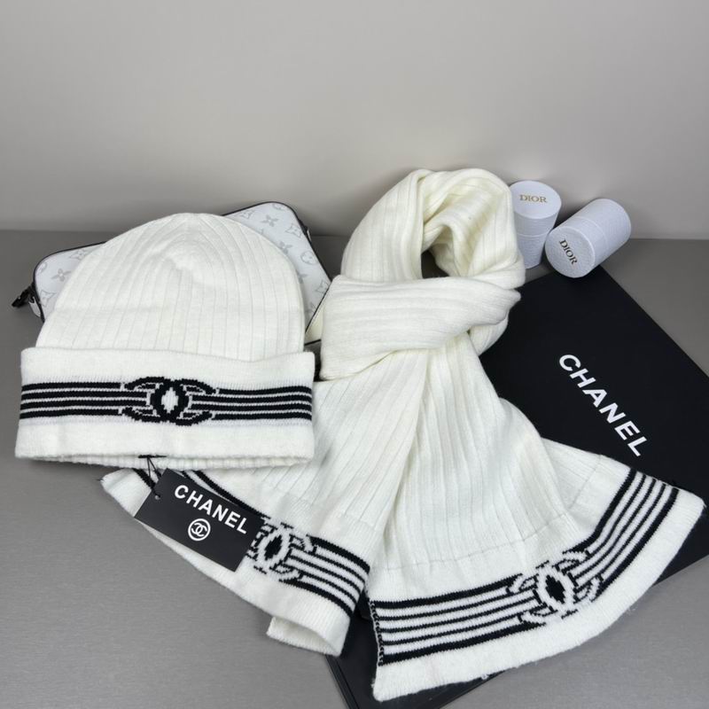 Chanel scarf hat dx (71)