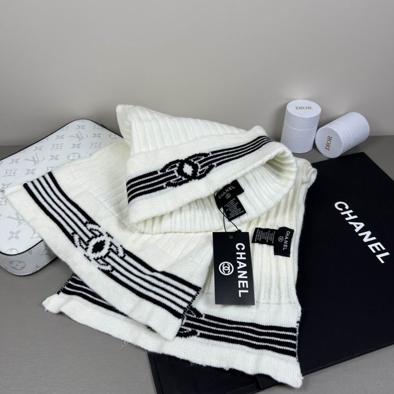 Chanel scarf hat dx (73)