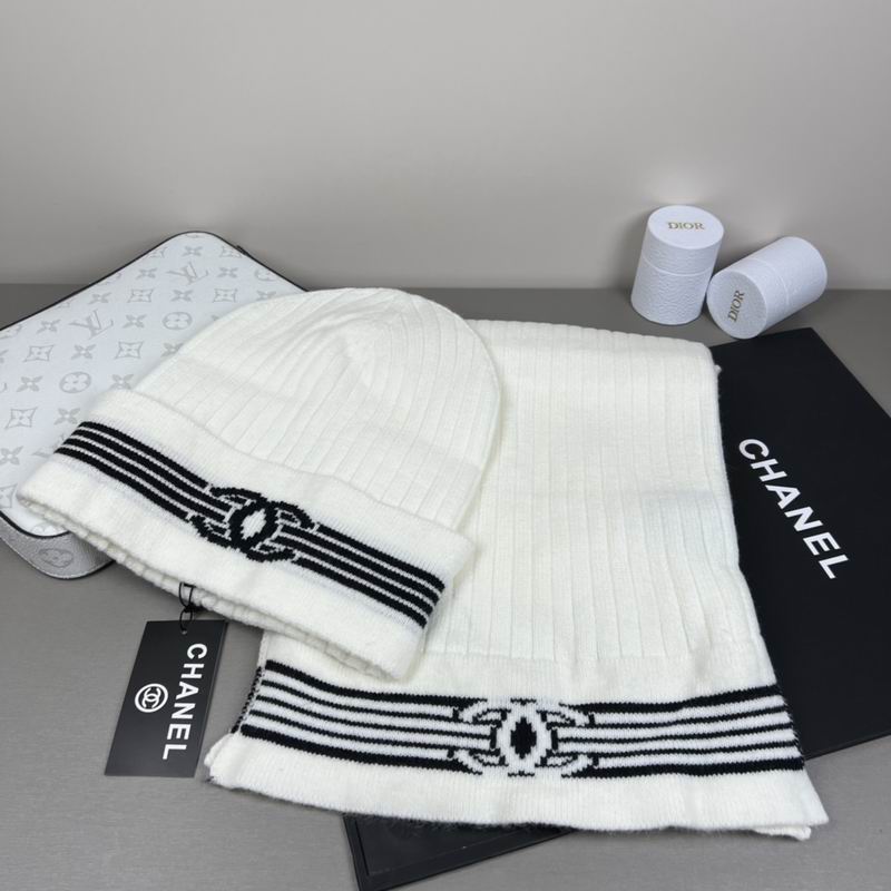 Chanel scarf hat dx (74)