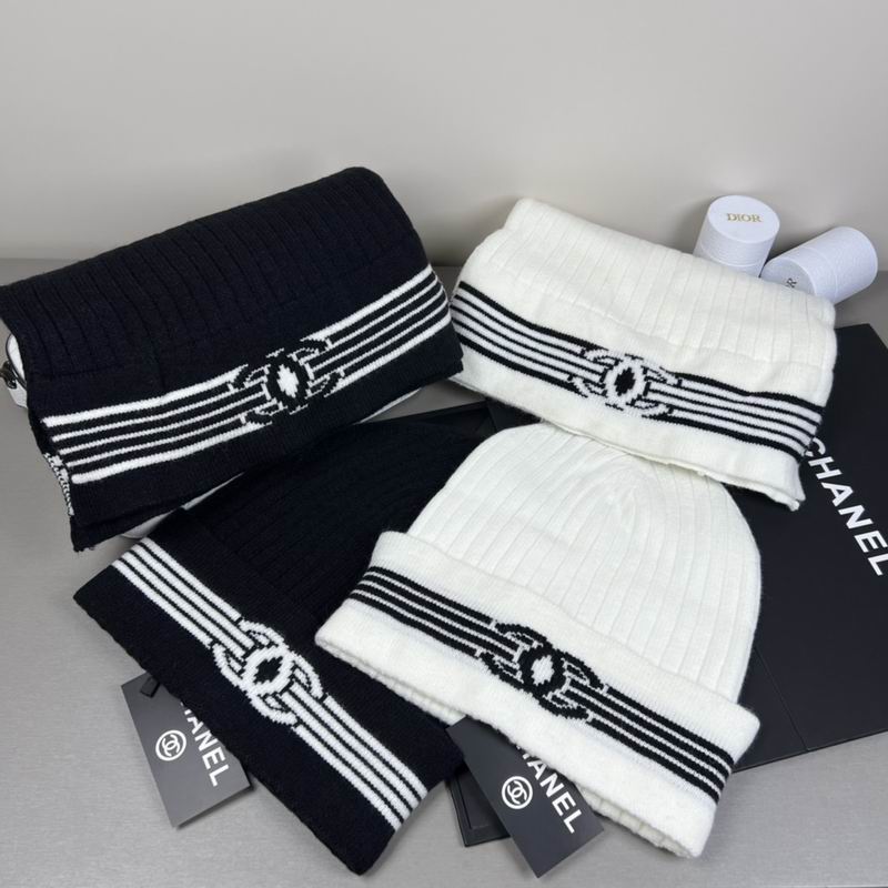 Chanel scarf hat dx (75)