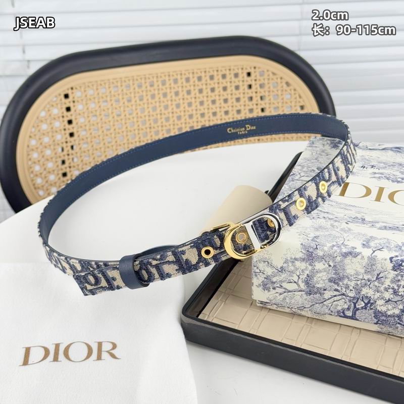 Dior belt 20mmX90-115cm 8L (1)