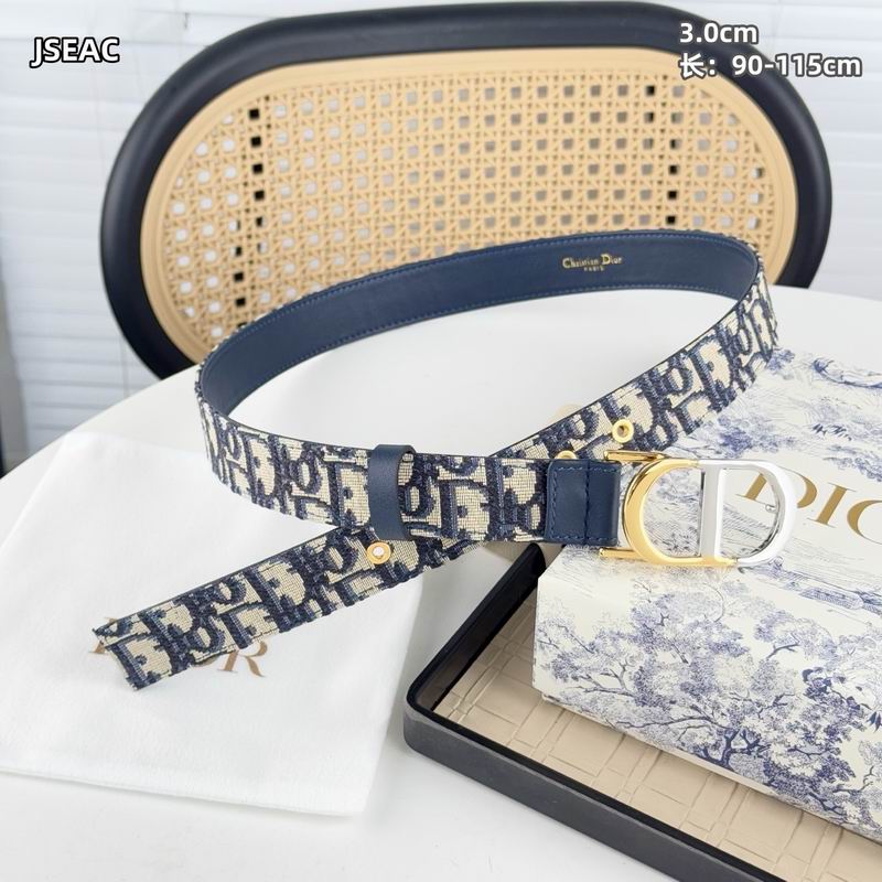 Dior belt 30mmX90-115cm 8L (2)