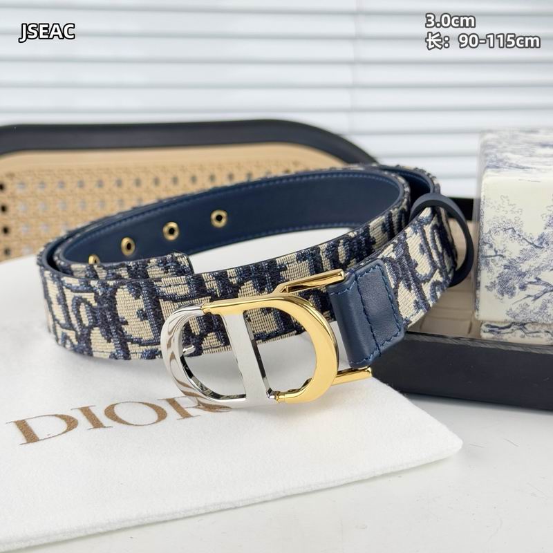 Dior belt 30mmX90-115cm 8L (6)