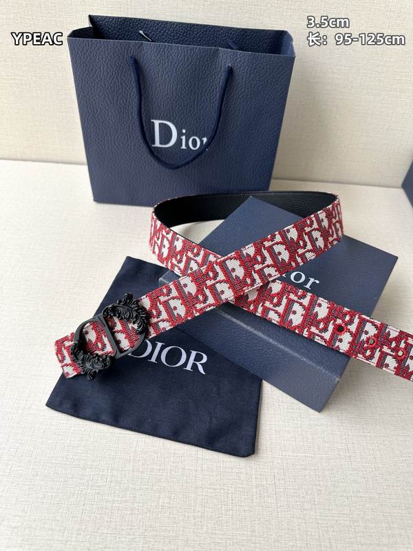 Dior belt 35mmX95-125cm 8L (35)