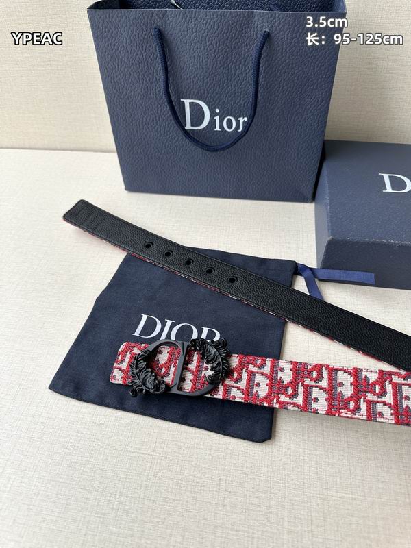 Dior belt 35mmX95-125cm 8L (36)