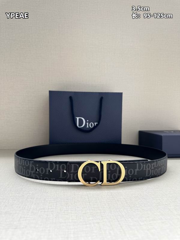 Dior belt 35mmX95-125cm 8L (36)