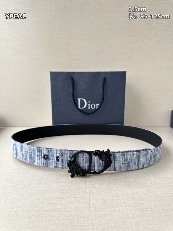 Dior belt 35mmX95-125cm 8L (37)