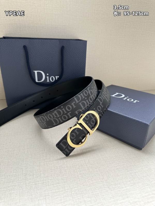 Dior belt 35mmX95-125cm 8L (38)