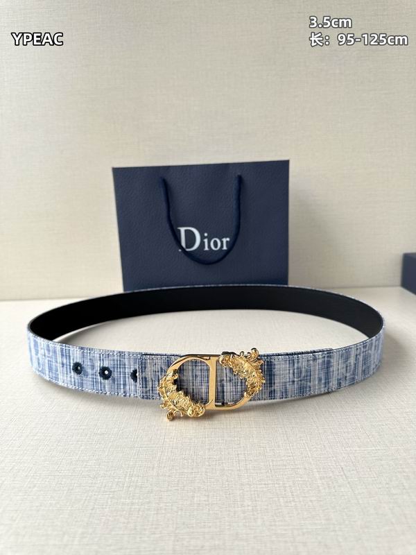 Dior belt 35mmX95-125cm 8L (42)