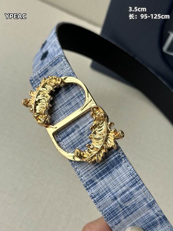 Dior belt 35mmX95-125cm 8L (43)