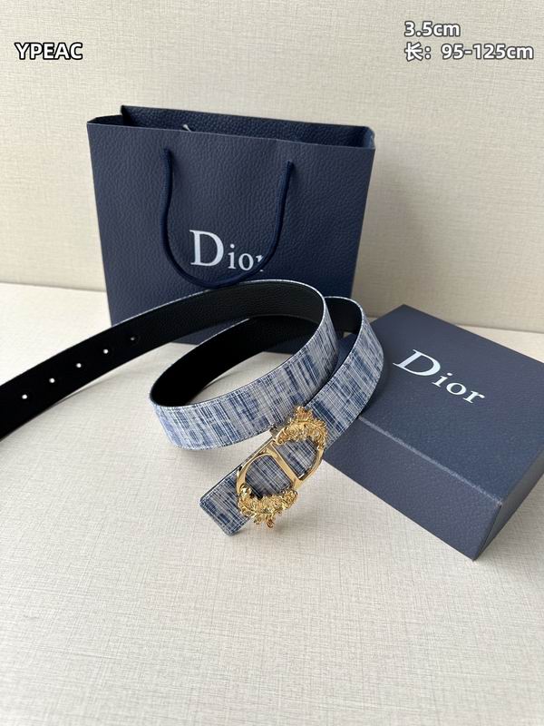 Dior belt 35mmX95-125cm 8L (44)