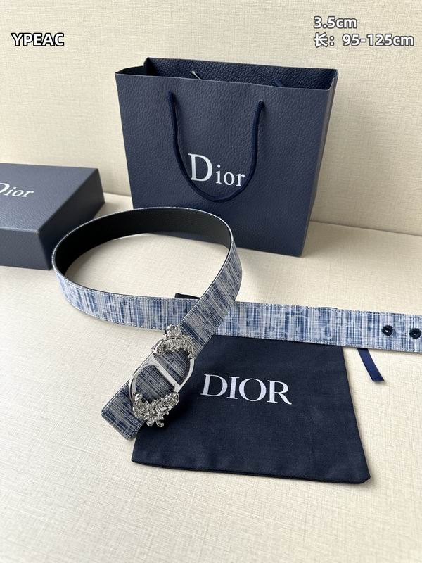 Dior belt 35mmX95-125cm 8L (46)