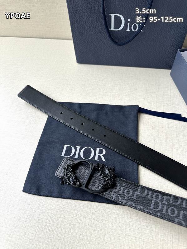 Dior belt 35mmX95-125cm 8L (46)