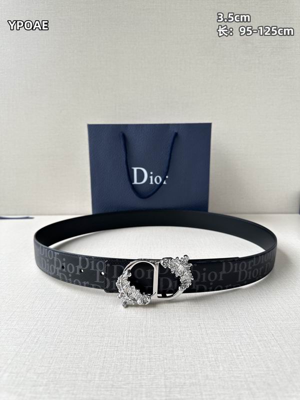 Dior belt 35mmX95-125cm 8L (48)