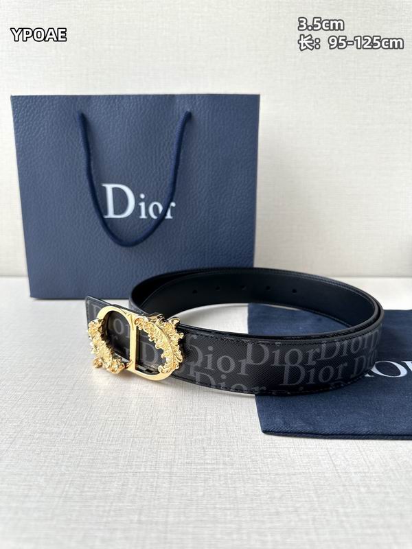 Dior belt 35mmX95-125cm 8L (52)