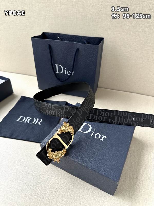 Dior belt 35mmX95-125cm 8L (53)