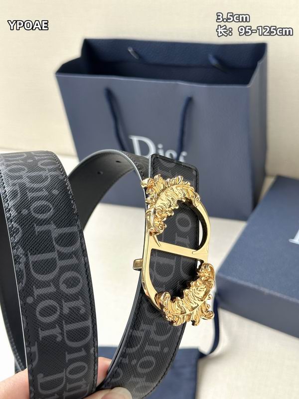 Dior belt 35mmX95-125cm 8L (54)