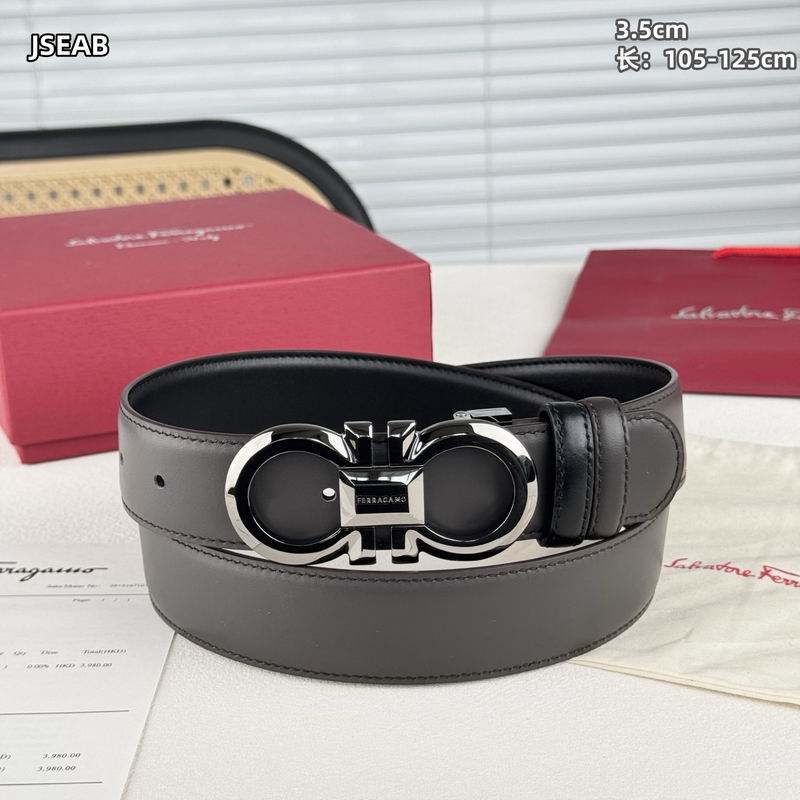Ferragamo belt 35mmX105-125cm 8L (10)