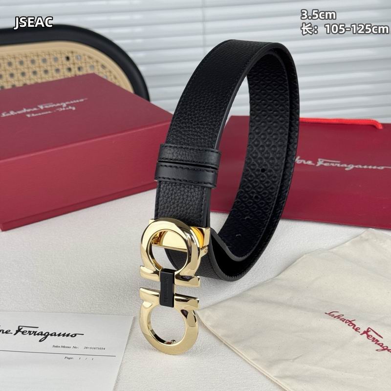 Ferragamo belt 35mmX105-125cm 8L (10)