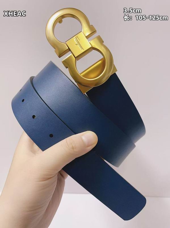 Ferragamo belt 35mmX105-125cm 8L (101)