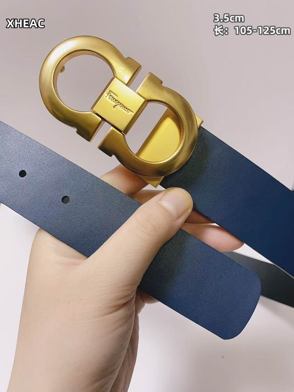 Ferragamo belt 35mmX105-125cm 8L (103)