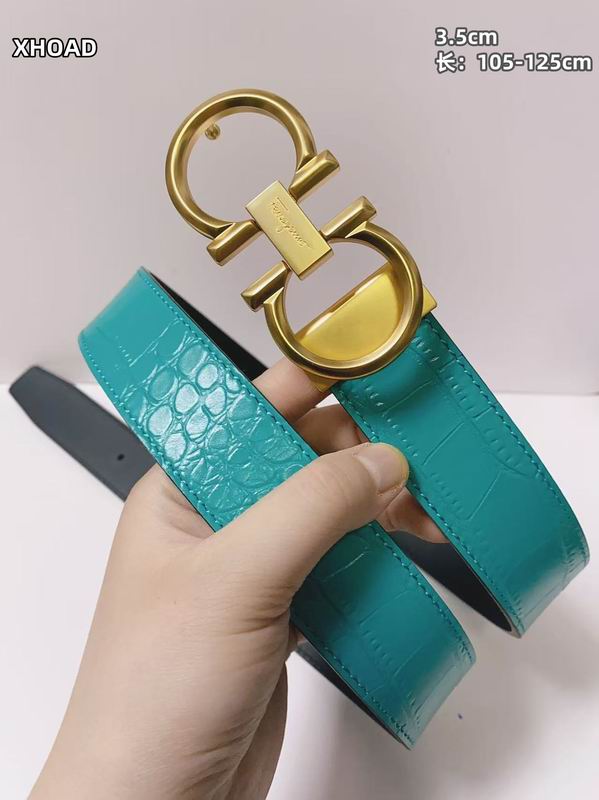Ferragamo belt 35mmX105-125cm 8L (11)