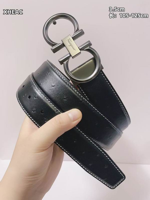Ferragamo belt 35mmX105-125cm 8L (115)