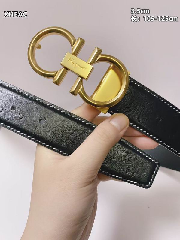 Ferragamo belt 35mmX105-125cm 8L (116)