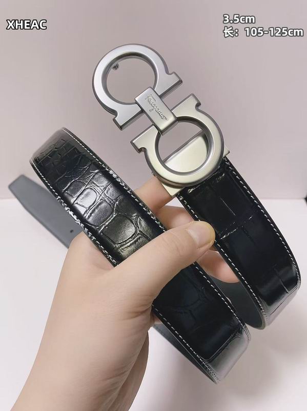 Ferragamo belt 35mmX105-125cm 8L (120)