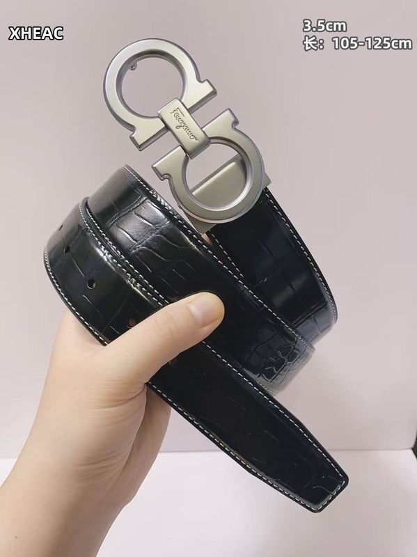 Ferragamo belt 35mmX105-125cm 8L (121)