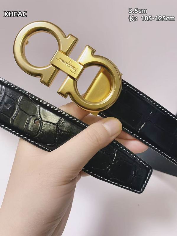 Ferragamo belt 35mmX105-125cm 8L (122)