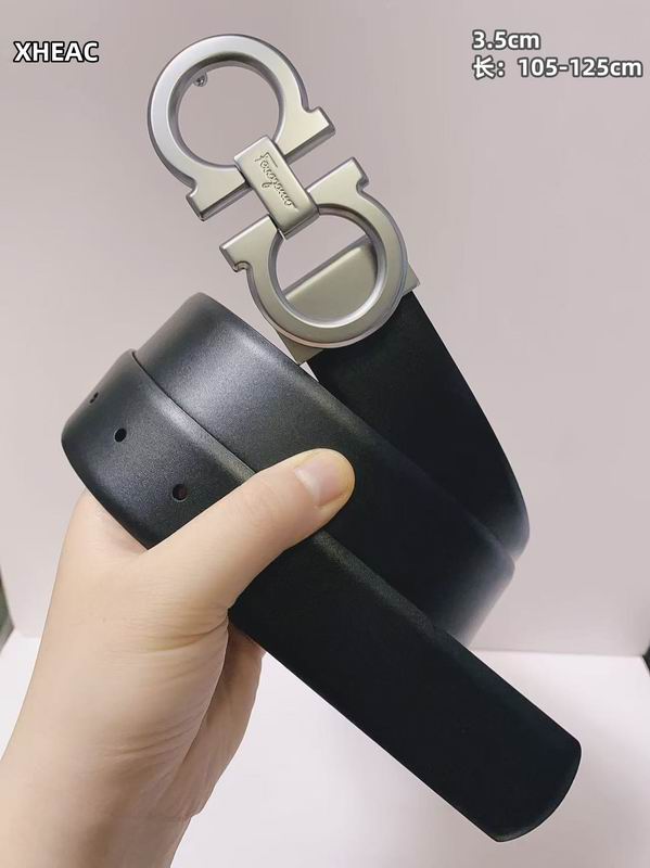 Ferragamo belt 35mmX105-125cm 8L (127)