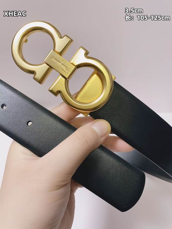 Ferragamo belt 35mmX105-125cm 8L (128)
