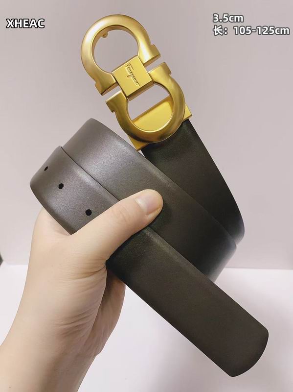 Ferragamo belt 35mmX105-125cm 8L (136)