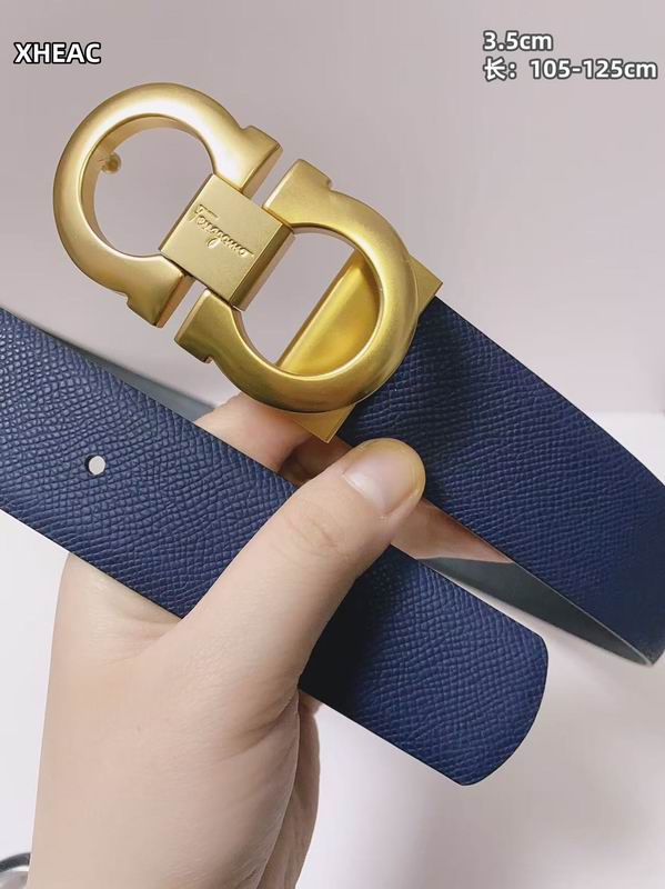 Ferragamo belt 35mmX105-125cm 8L (140)